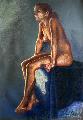 iskolai tanulmny akt / nude from the school (incomplete) - 2004 - technic: pastell, size: B1 (70x100)
