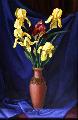 Srga nszirmok / Yellow Iris - 2006 - technic: oil, size: 40x50cm